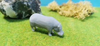 Hippo animal figurine for...
