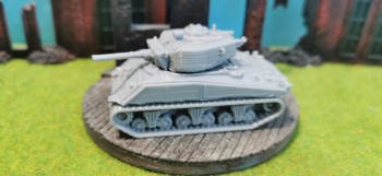 Sherman M4A3E2 "Jumbo" US Tank